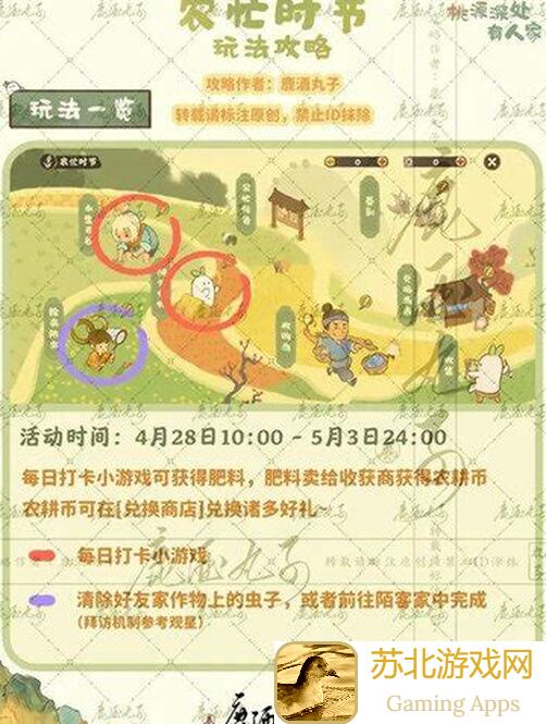 桃源深处有人家农忙时节活动明日开启！你知道怎么兑换限定建筑和装扮吗？