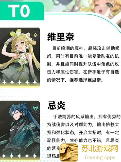 新手必看鸣潮角色强度榜揭秘,快速通关攻略全解析!