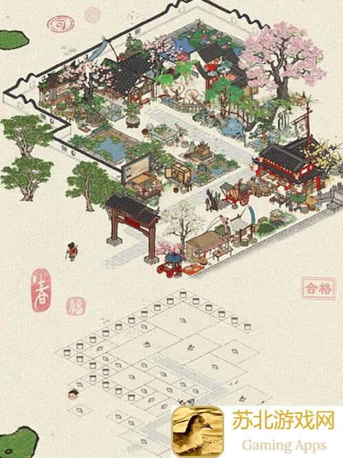 江南百景图人工湖超细教程，没有人比我更懂，零失误打造你的绝美人工湖！